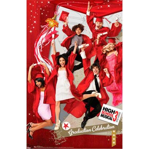 【廃番ラスト販売/特別価格】HIGH SCHOOL MUSICAL ハイスクールミュージカル - (絶版3Dポスター)Hsm3 / 3D / ポスター - PGS
